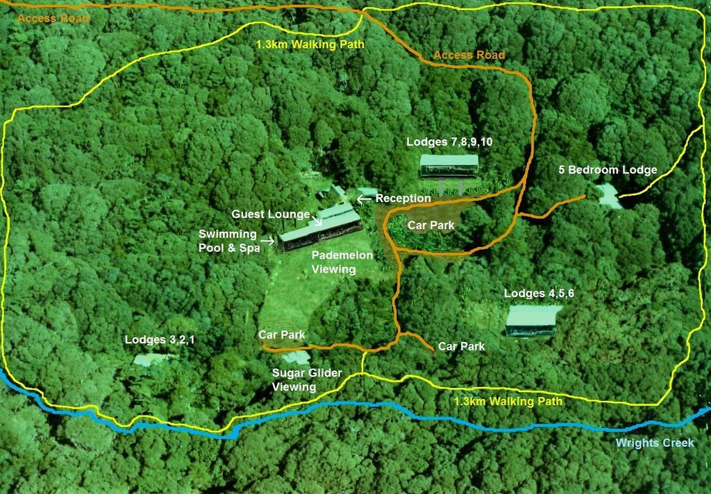 Chambers Wildlife Rainforest Lodges Lake Eacham Exterior foto